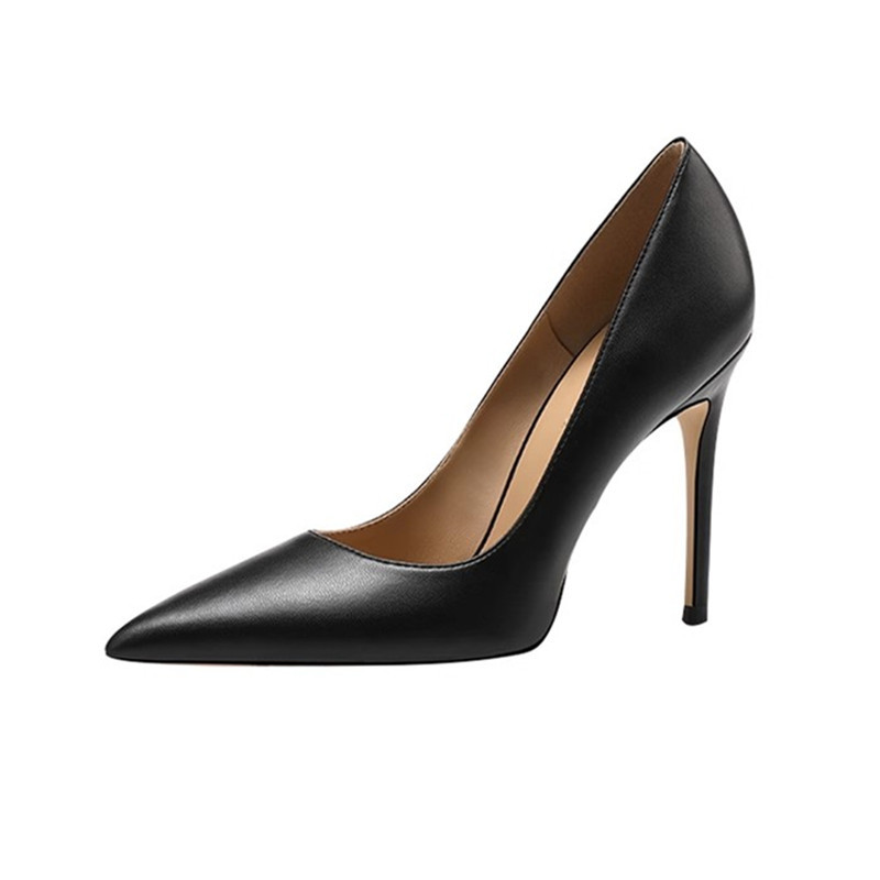 Leatherwork In French - 2025 nuevos tacones altos puntiagudos franceses