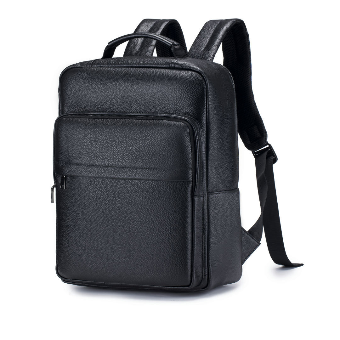 Leather Work Rucksack Mens - Mochila de Viaje de Cuero Genuino