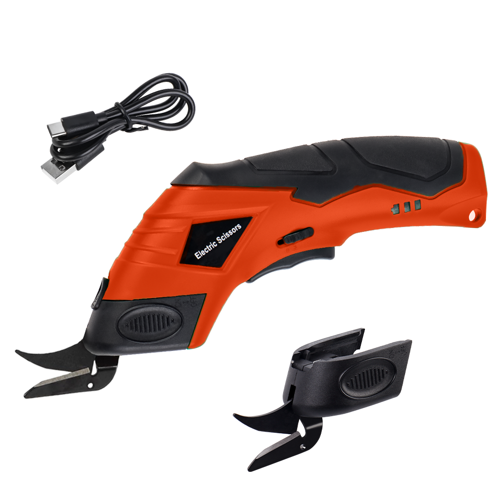 Leatherworking Equipment - Tijeras eléctricas inalámbricas para cortar tela,