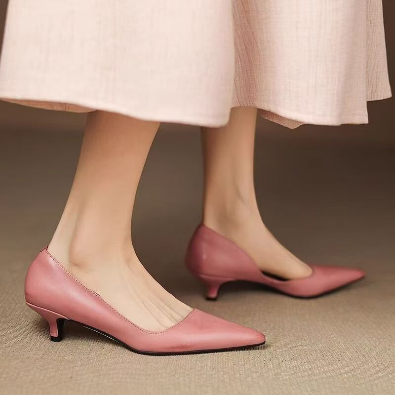 Leatherwork In French - Zapatos de tacón de aguja con