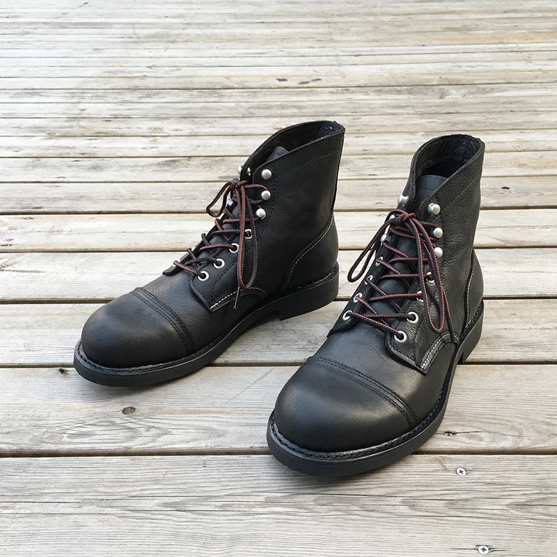 Leatherworking Equipment - Nuevos zapatos para hombre, botas Vintage
