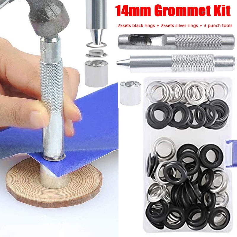 Leatherwork Eyelets - Kit de herramientas con alicates para