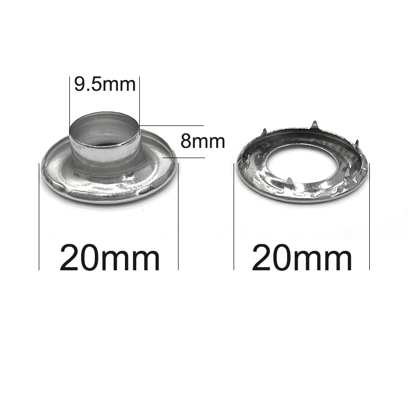 Agujeros de botón de lona inte - Leatherwork Eyelets reseña y precio