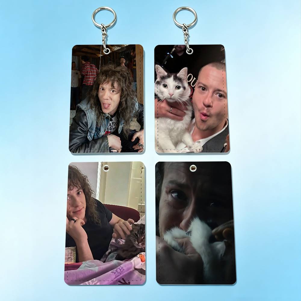 Llavero con insignia de gato d - Leather Work reseña y precio