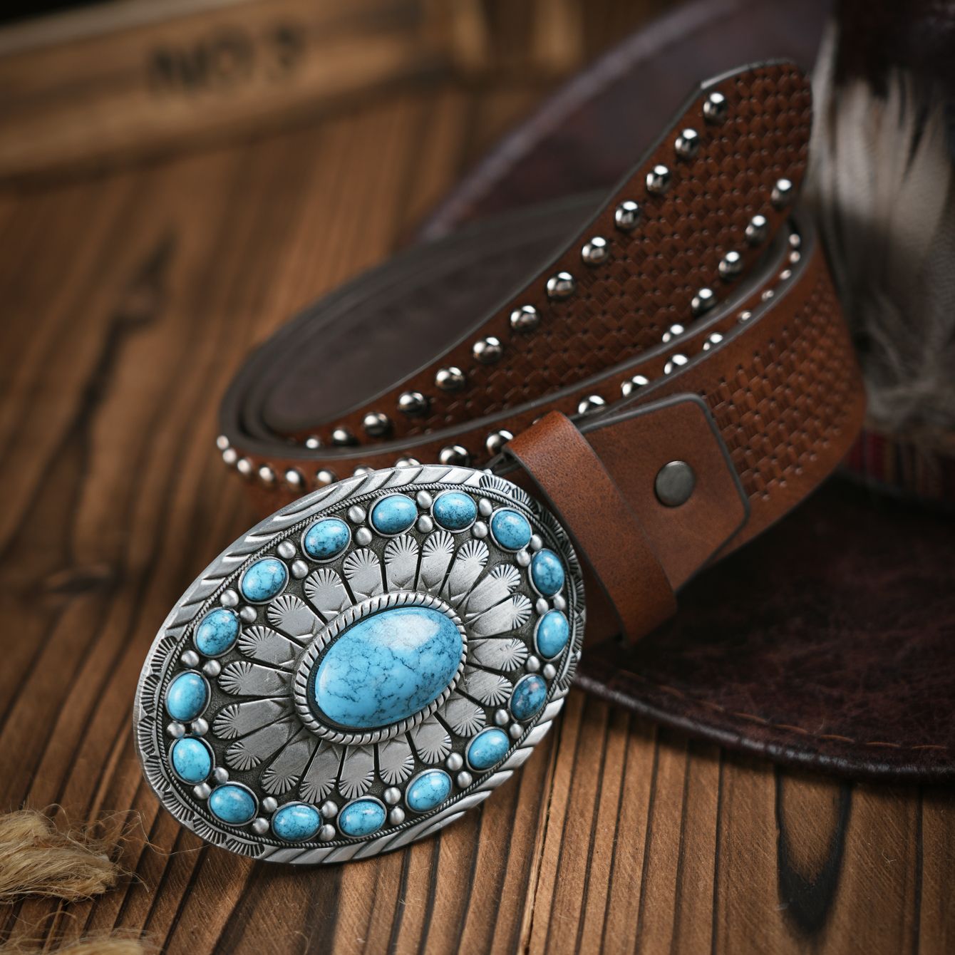 Cinturón Casual Retro de Estil - Leather Work Western reseña y precio