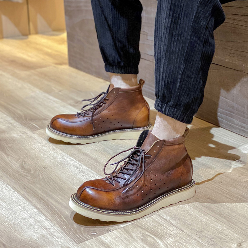 Botas Chelsea caladas de cuero - Leather Work Western reseña y precio