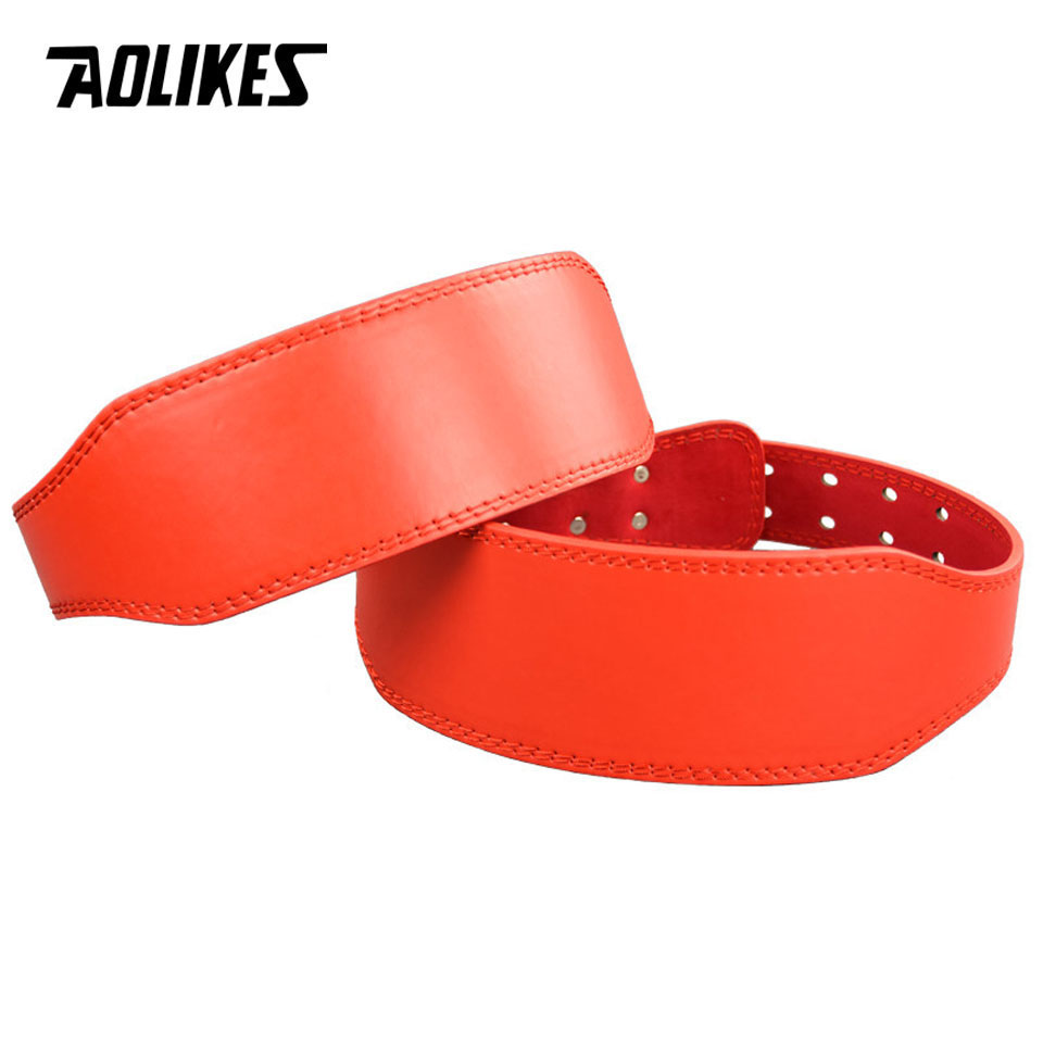 AOLIKES nuevo cinturón ancho d - Leather Workout Belt reseña y precio