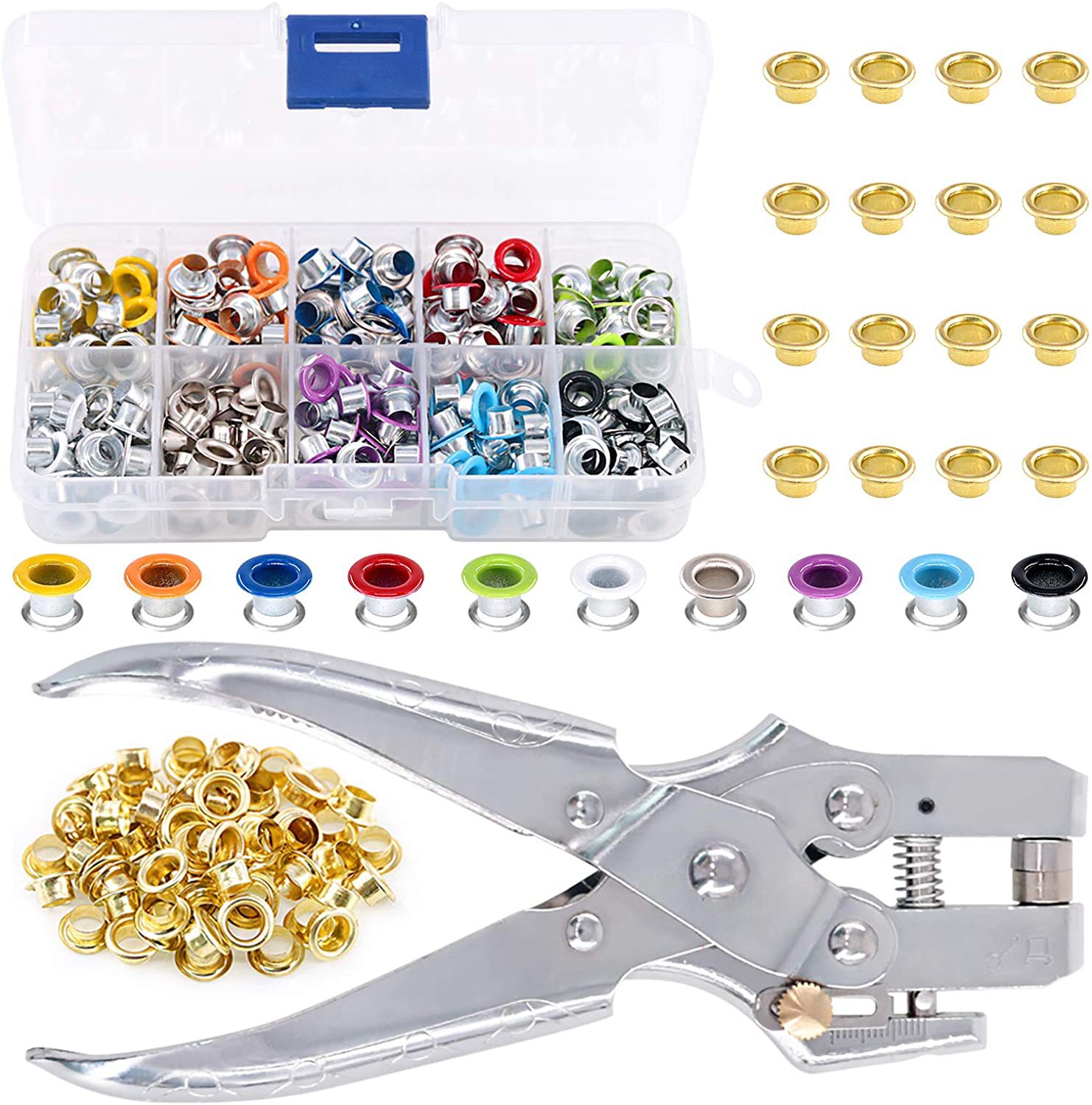 300/500 juegos de ojales de me - Leatherwork Eyelets reseña y precio