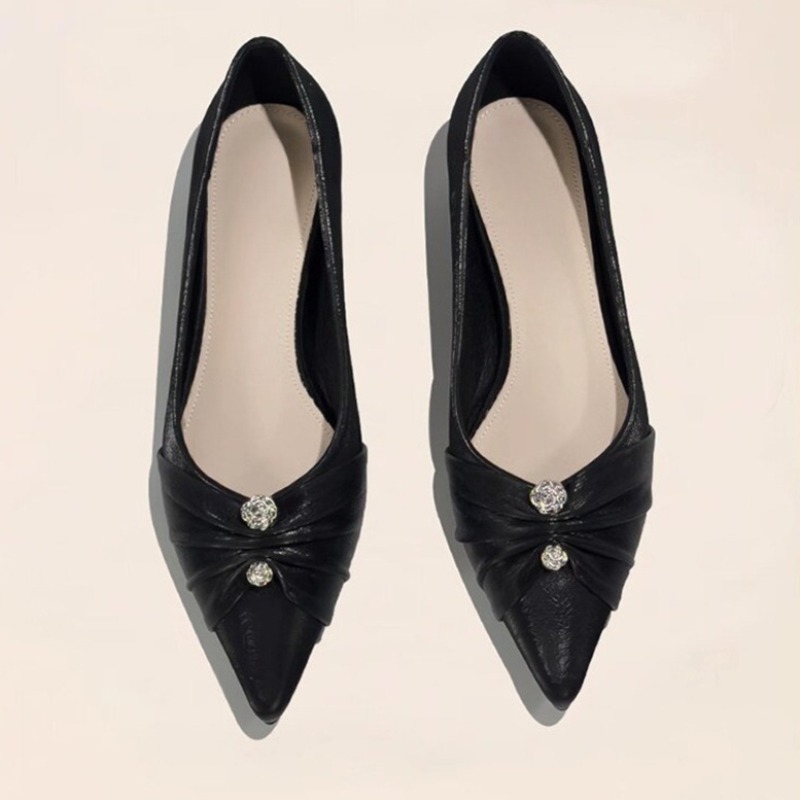 Zapatos planos de cuero suave  - Leatherwork In French reseña y precio