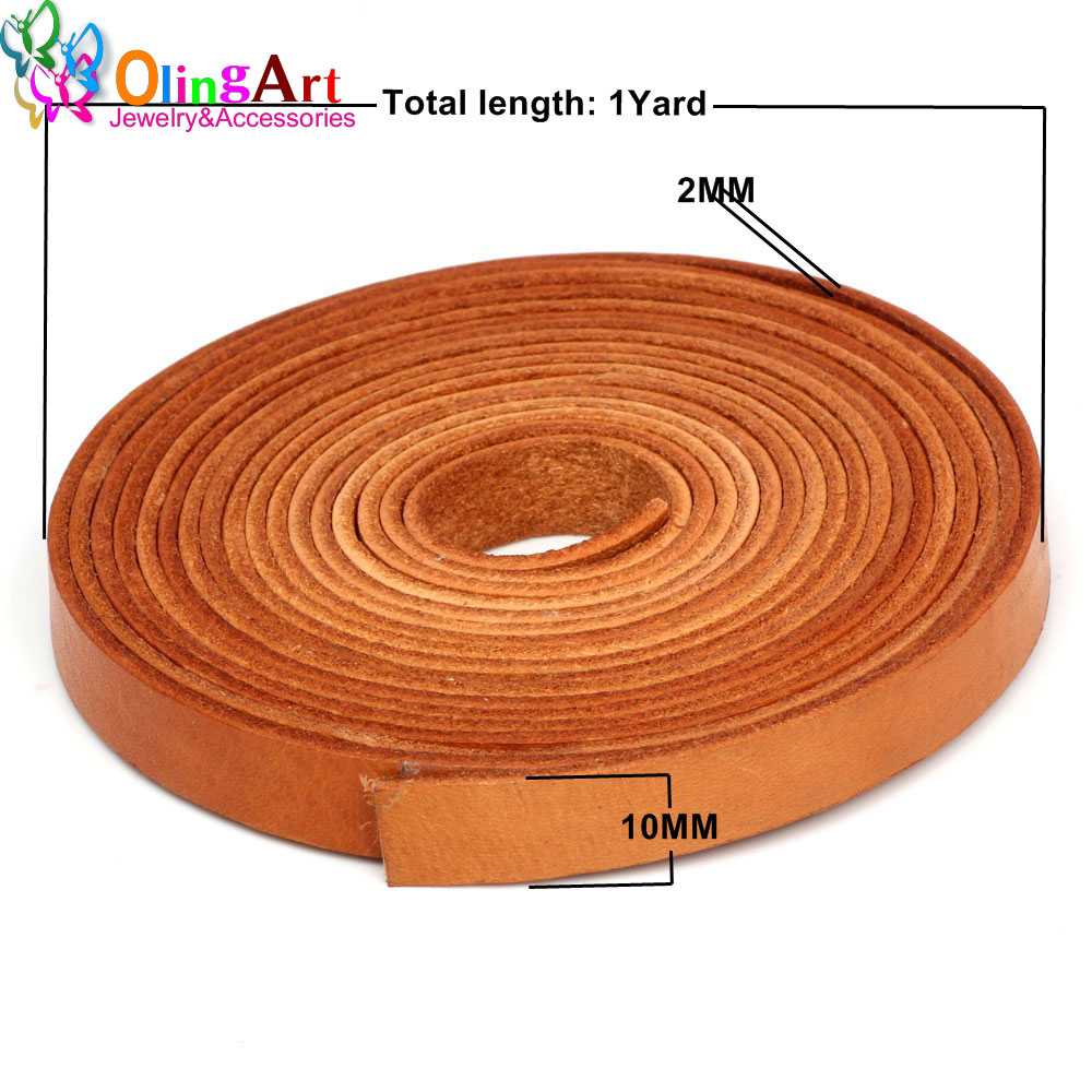 OlingArt 10*2mm 1 yarda/lote c - Leatherwork Beginner reseña y precio