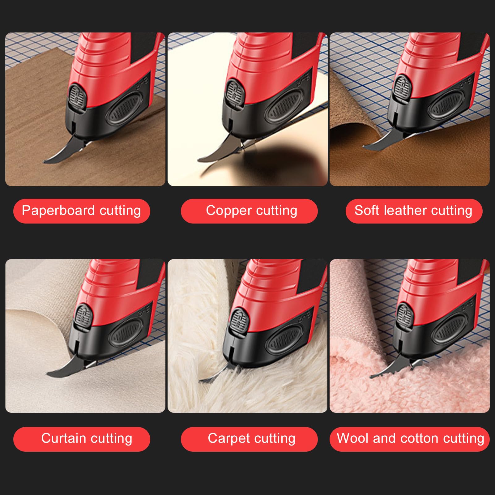 Tijeras eléctricas inalámbrica - Leatherworking Equipment reseña y precio