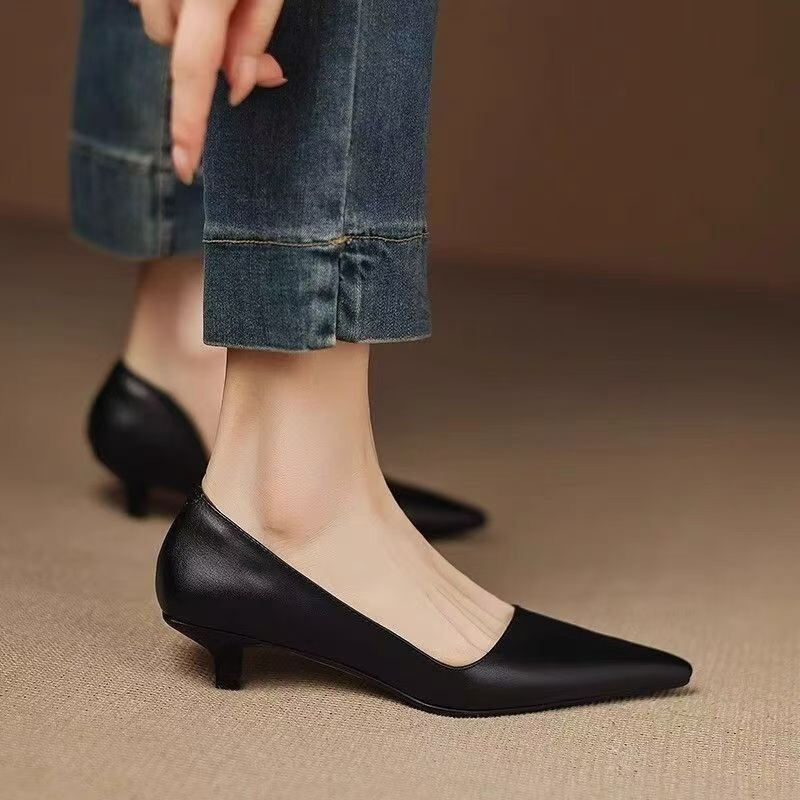 Zapatos de tacón de aguja con  - Leatherwork In French reseña y precio