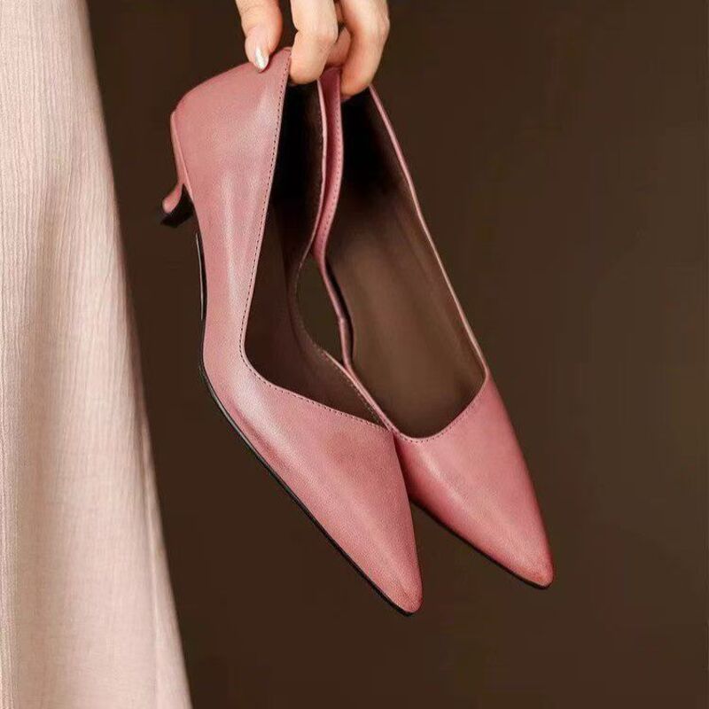 Zapatos de tacón de aguja con  - Leatherwork In French reseña y precio