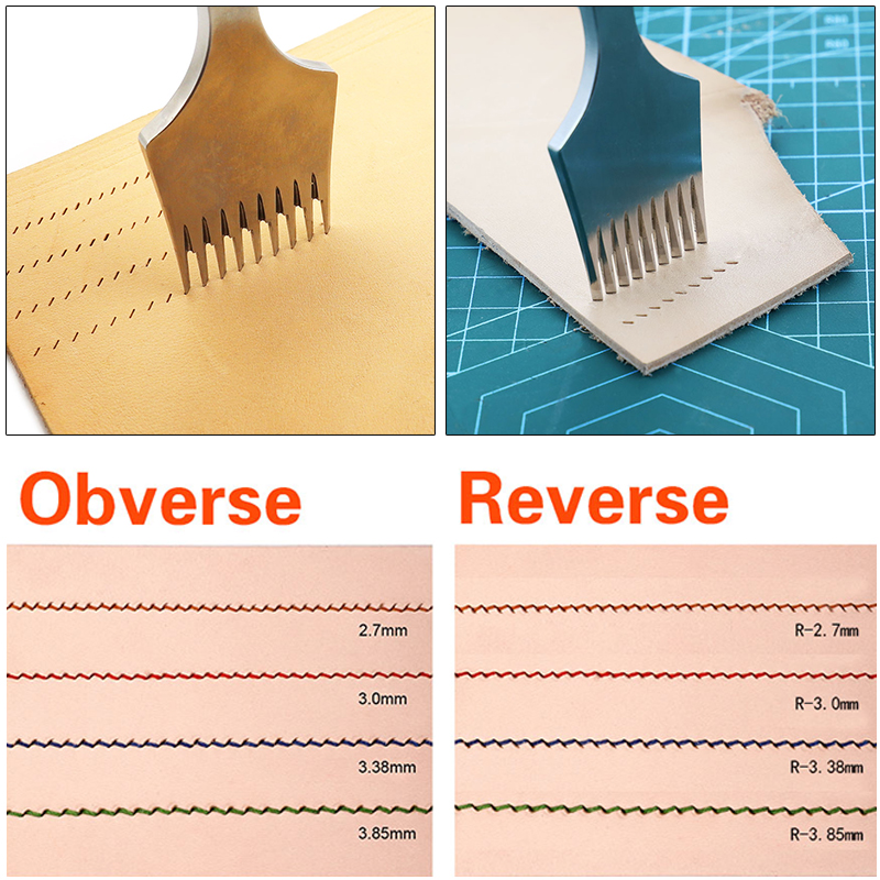 Nuevo cincel de acero troquela - Leatherwork In French reseña y precio