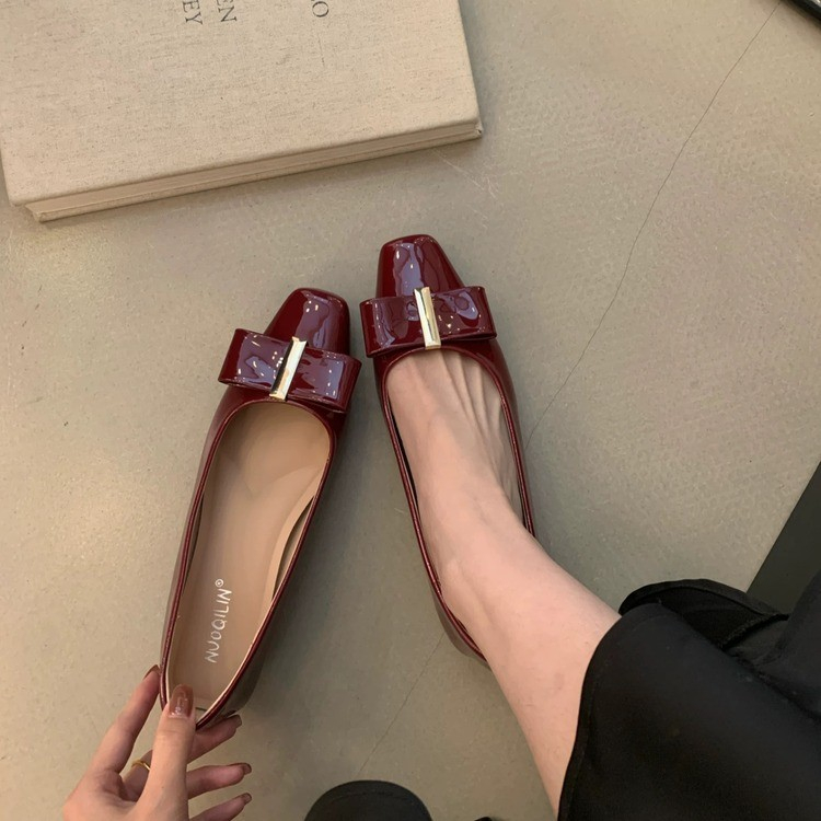 Zapatos de tacón bajo de charo - Leatherwork In French reseña y precio